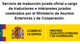 Le enviamos la traducción jurada de italiano a su domicilio en Pol